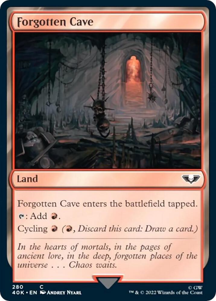 Forgotten Cave 280/617 (Universes Beyond: Warhammer 40,000) 