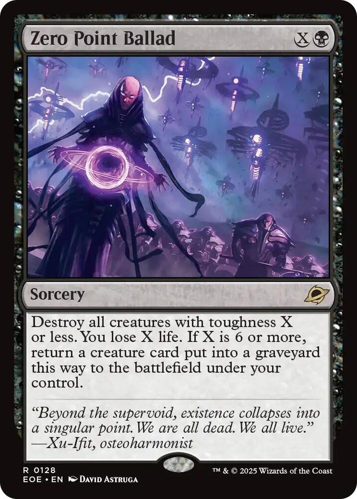 Zero Point Ballad 128 (Edge of Eternities)  - Foil