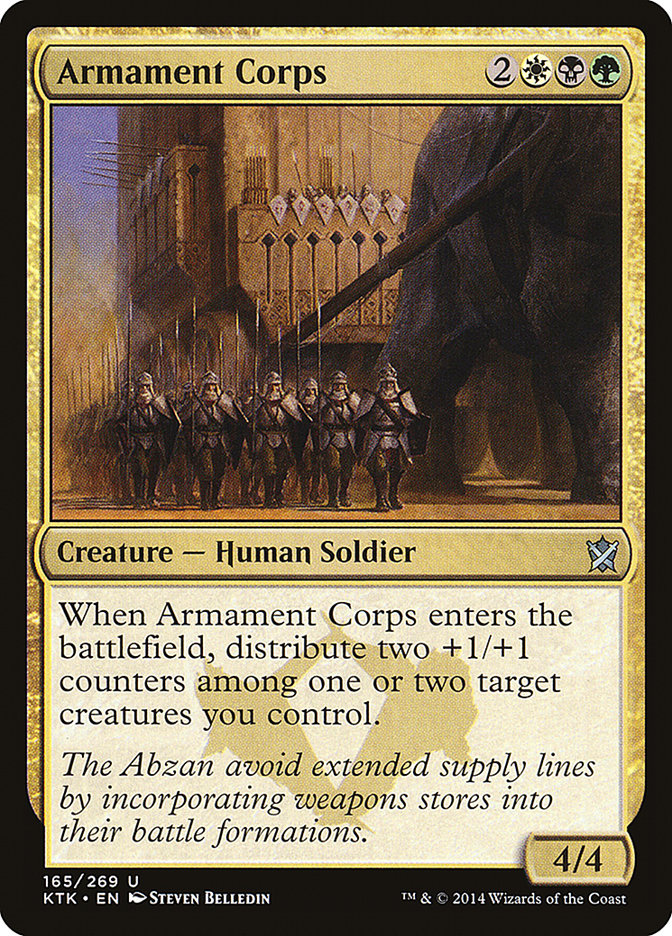 Armament Corps 165/269 (Khans of Tarkir) 