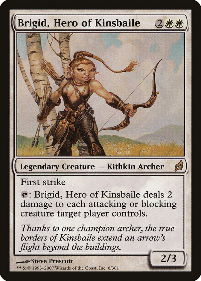 Brigid, Hero of Kinsbaile 6/301 (Lorwyn) 