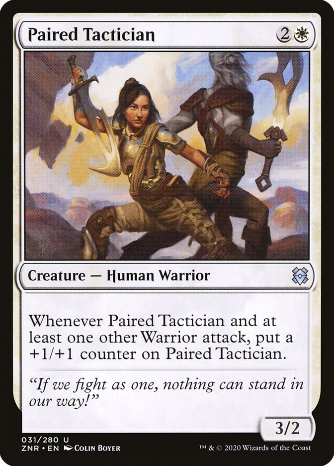 Paired Tactician 31/280 (Zendikar Rising) 