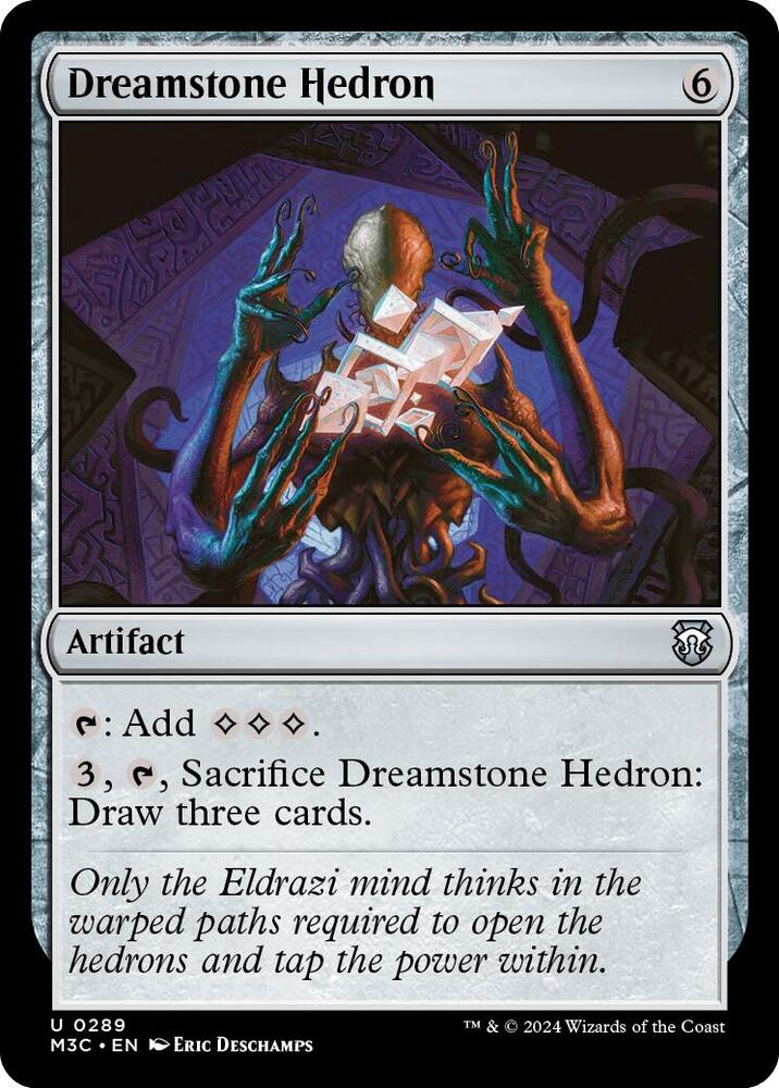 Dreamstone Hedron 289/411 (Commander: Modern Horizons 3)  - Ripple Foil