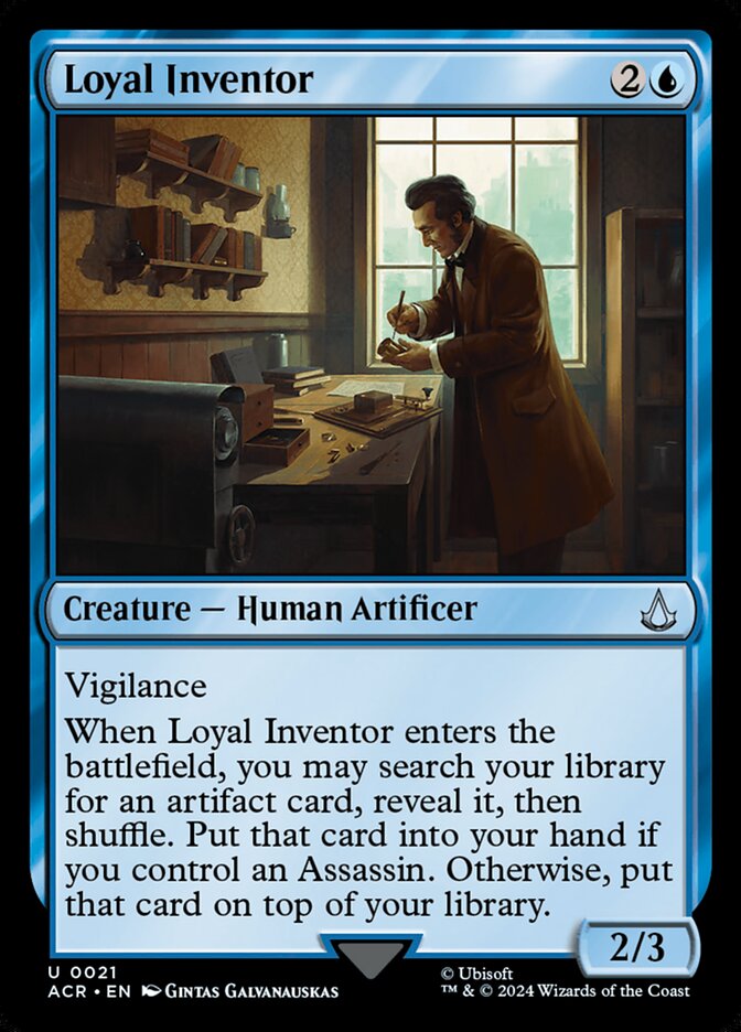 Loyal Inventor 21 (Universes Beyond: Assassin's Creed)  - Foil
