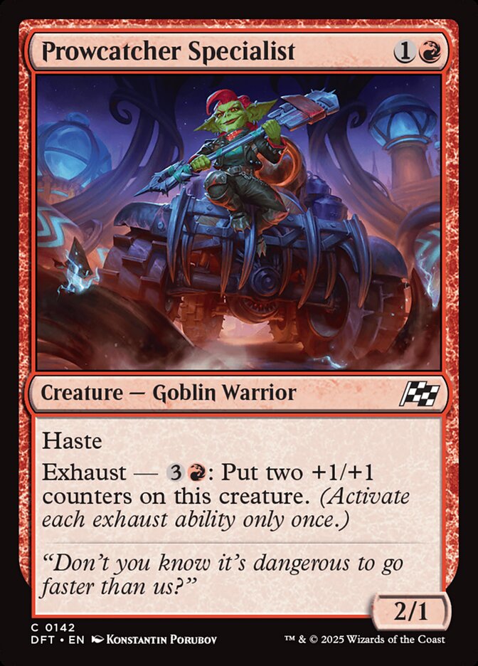 Prowcatcher Specialist 142/291 (Aetherdrift)  - Foil