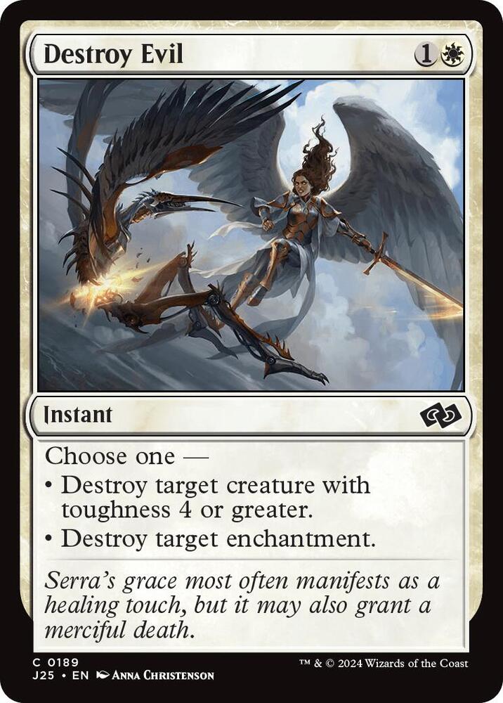 Destroy Evil 189/779 (Foundations Jumpstart) 
