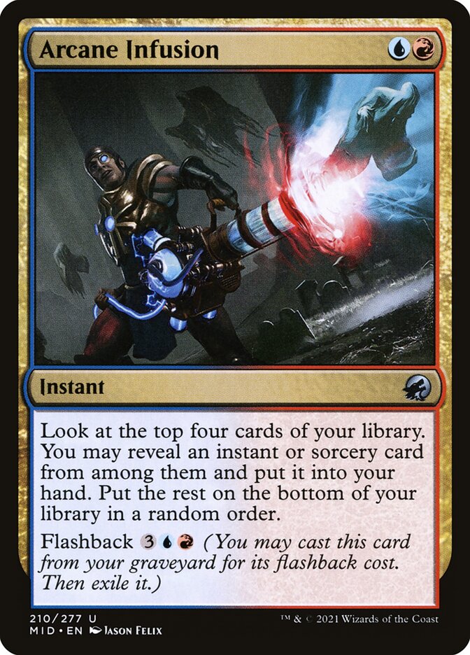 Arcane Infusion 210/277 (Innistrad: Midnight Hunt) 