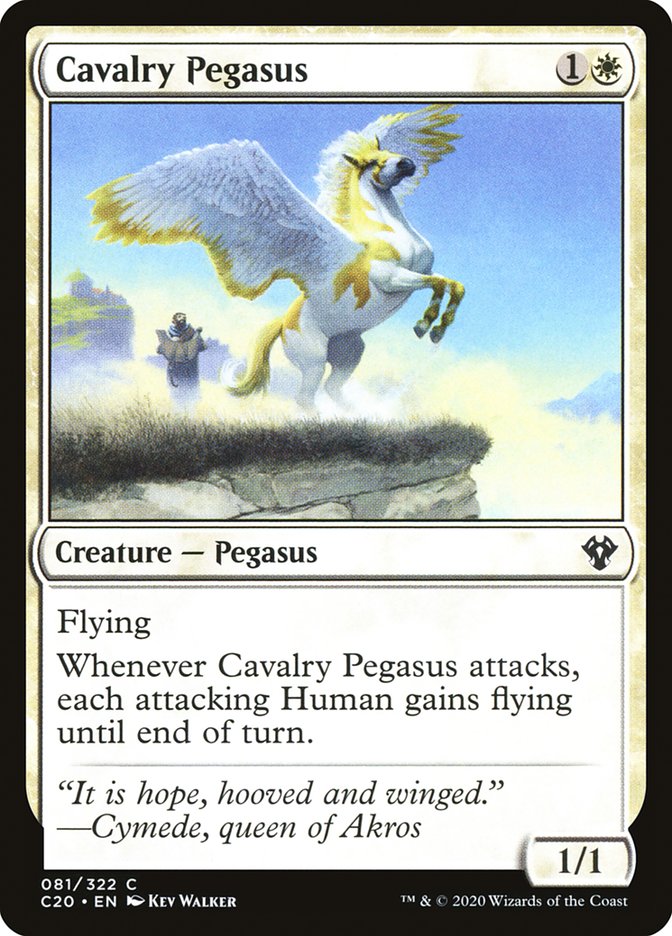 Cavalry Pegasus 81/322 (Commander 2020) 