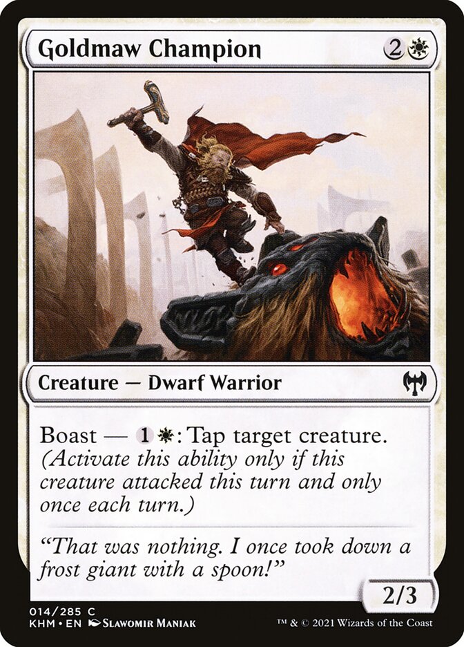 Goldmaw Champion 14 (Kaldheim) 