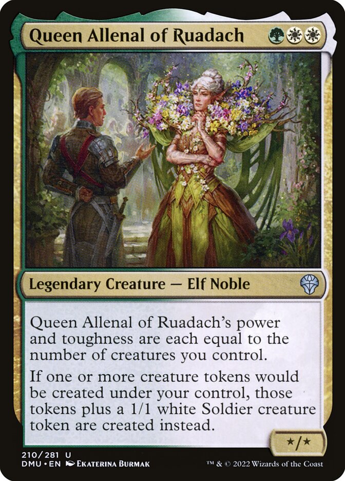 Queen Allenal of Ruadach 210/281 (Dominaria United) 