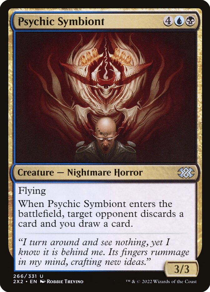 Psychic Symbiont 266/331 (Double Masters 2022)  - Foil
