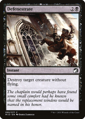 Defenestrate 95/277 (Innistrad: Midnight Hunt) 