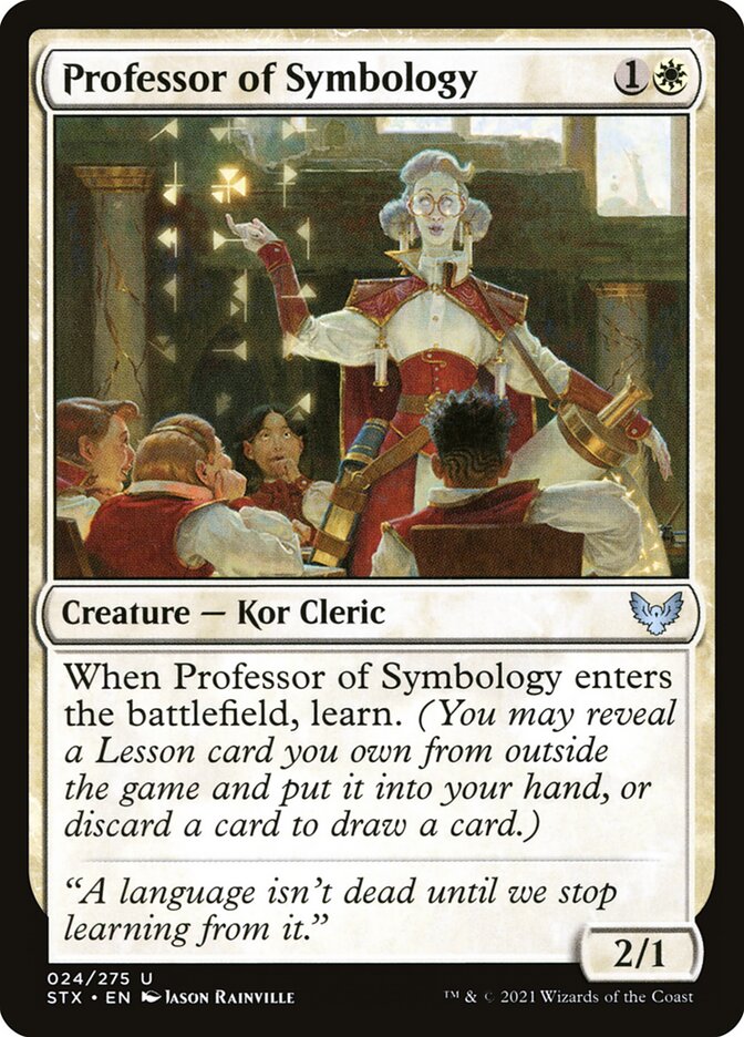 Professor of Symbology 24 (Strixhaven: School of Mages) 