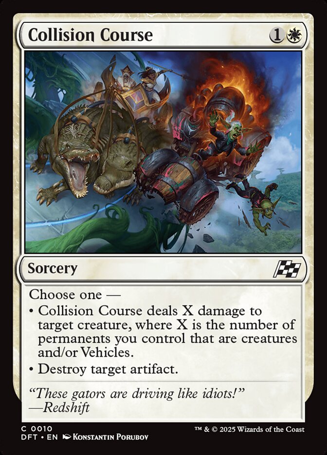 Collision Course 10/291 (Aetherdrift)  - Foil
