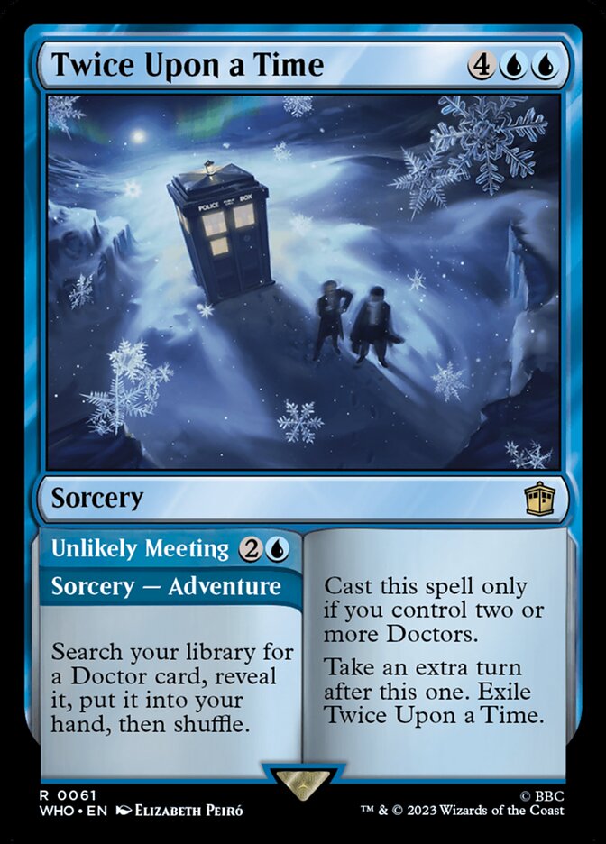 Twice Upon a Time // Unlikely Meeting 61/331 (Universes Beyond: Doctor Who) 