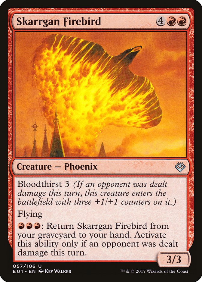 Skarrgan Firebird 57/106 (Archenemy: Nicol Bolas) 