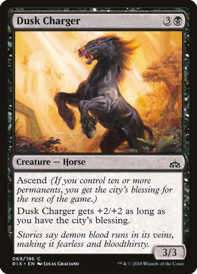 Dusk Charger 69/196 (Rivals of Ixalan) 