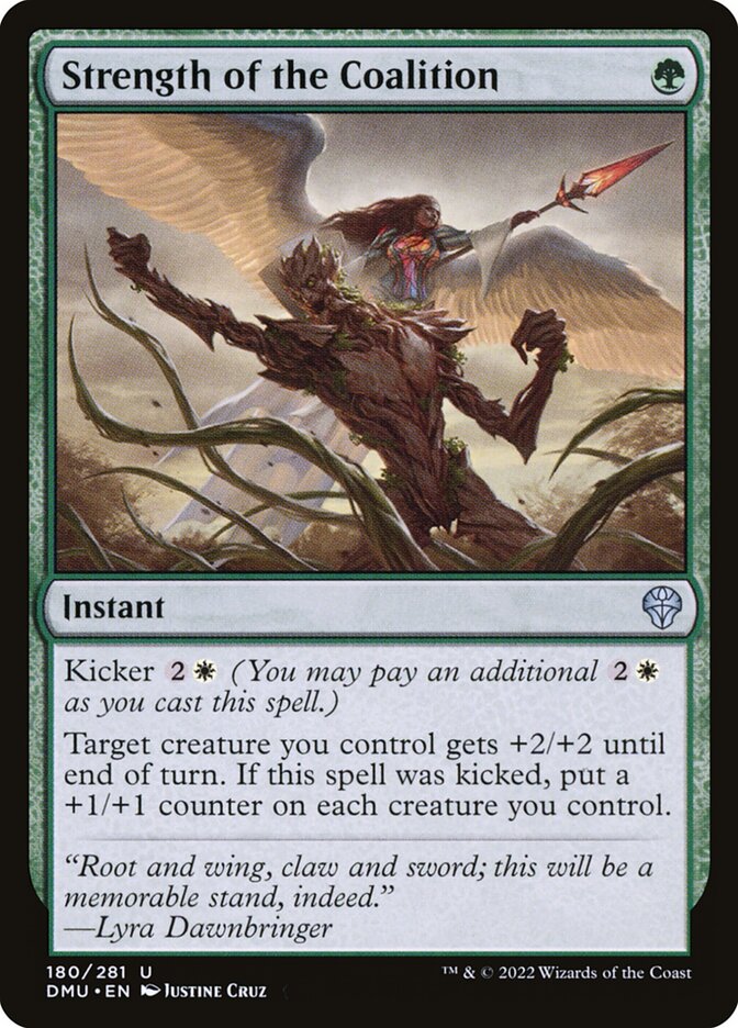 Strength of the Coalition 180/281 (Dominaria United)  - Foil