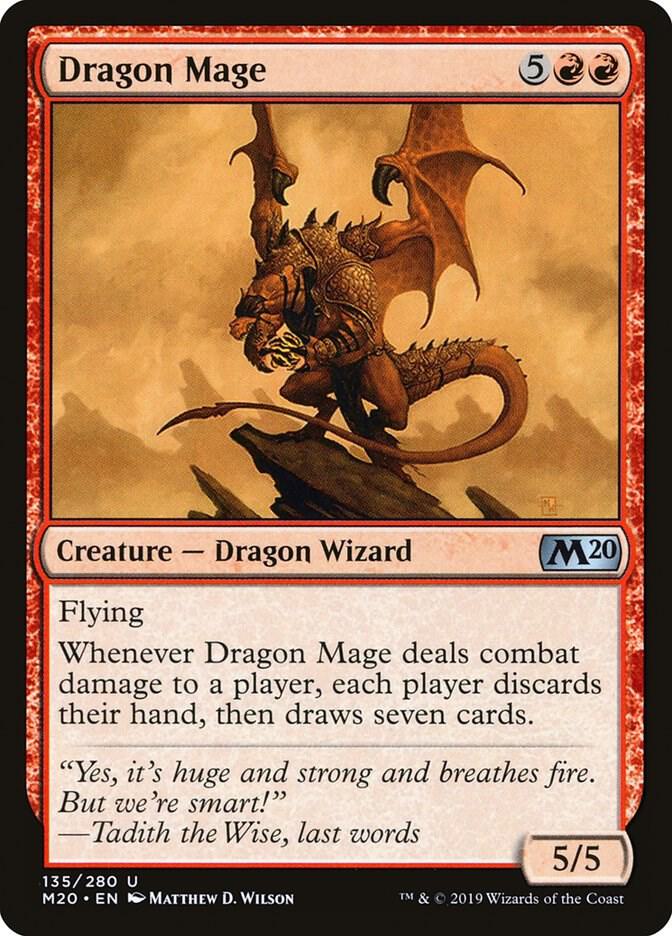 Dragon Mage 135/280 (Core Set 2020) 