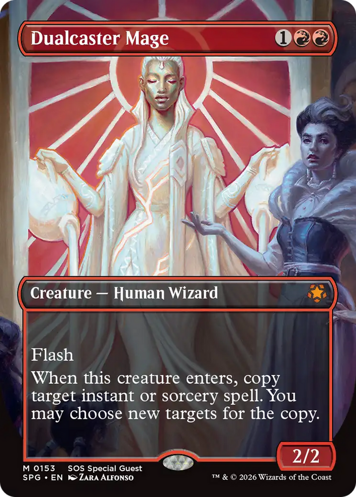 Dualcaster Mage (Borderless) [Secrets of Strixhaven Special Guests]