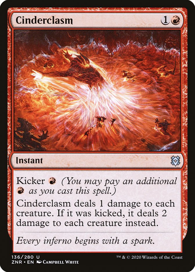 Cinderclasm 136/280 (Zendikar Rising) 