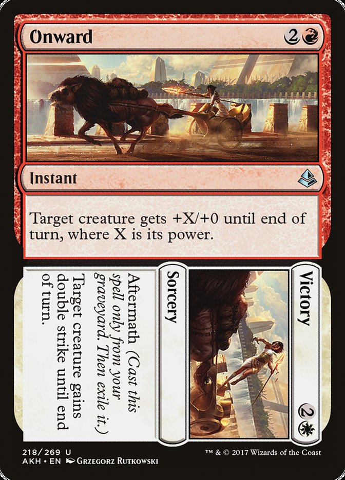 Onward // Victory 218/269 (Amonkhet) 