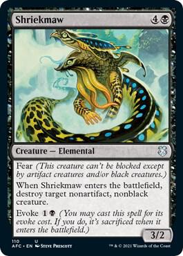 Shriekmaw 110/62 (Commander: Adventures in the Forgotten Realms) 
