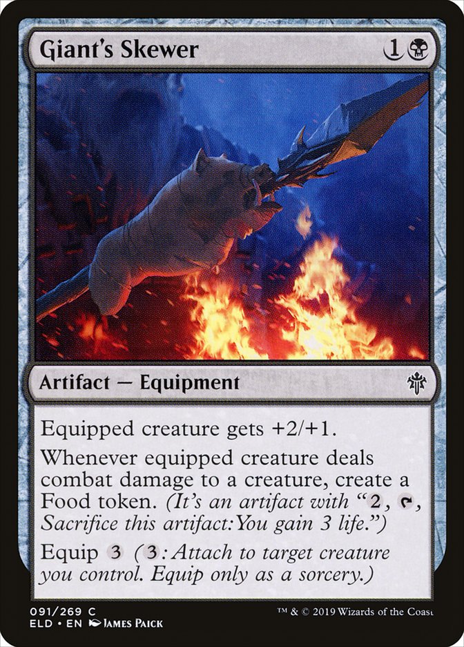 Giant's Skewer 91/269 (Throne of Eldraine) 