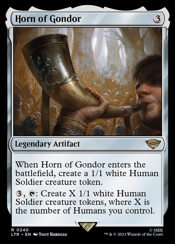 Horn of Gondor 240 (Universes Beyond: The Lord of the Rings: Tales of Middle-earth)  - Foil