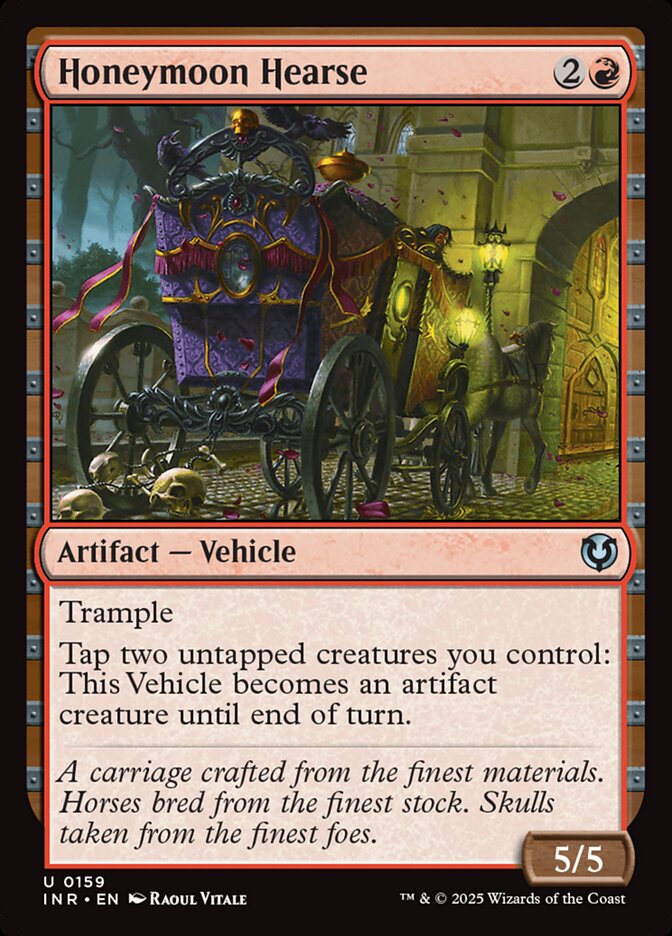 Honeymoon Hearse 159 (Innistrad Remastered)  - Foil
