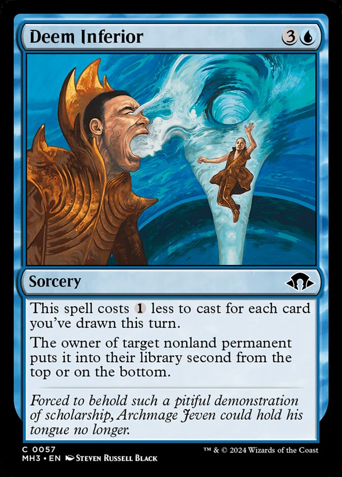 Deem Inferior 57/319 (Modern Horizons 3)  - Foil