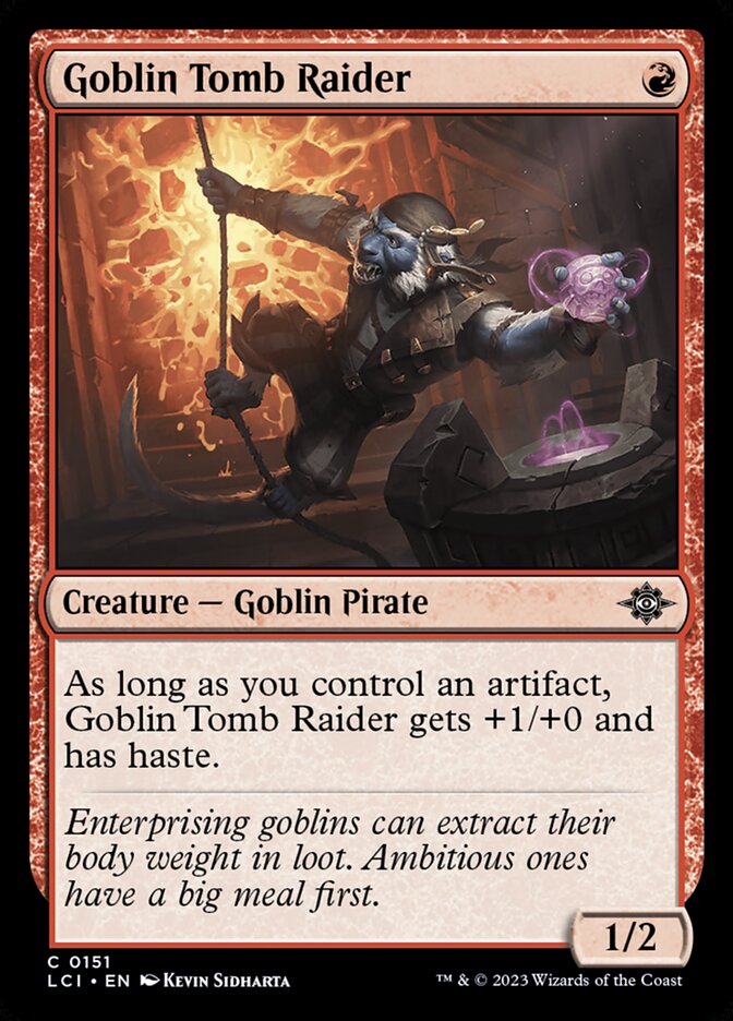 Goblin Tomb Raider 151/291 (The Lost Caverns of Ixalan)  - Foil