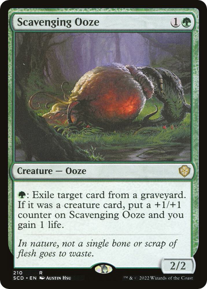 Scavenging Ooze 210/352 (Starter Commander Decks) 