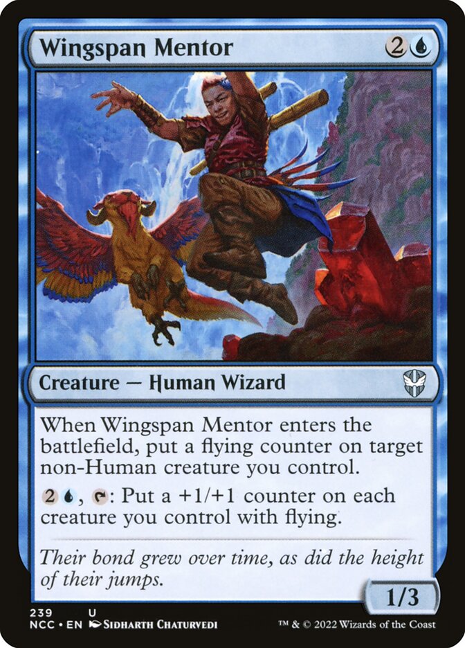 Wingspan Mentor 239 (Commander: Streets of New Capenna) 