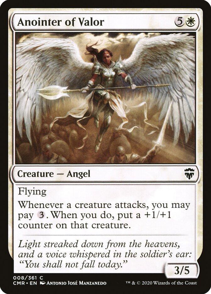 Anointer of Valor 8 (Commander Legends)  - Foil