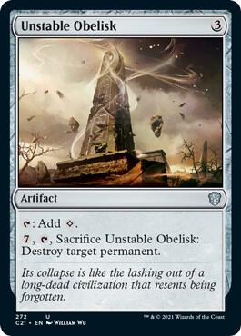 Unstable Obelisk 272/81 (Commander 2021) 