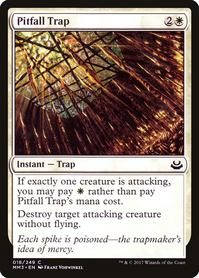 Pitfall Trap 18/249 (Modern Masters 2017) 