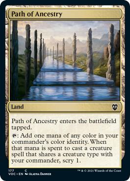 Path of Ancestry 177/38 (Commander: Innistrad: Crimson Vow) 