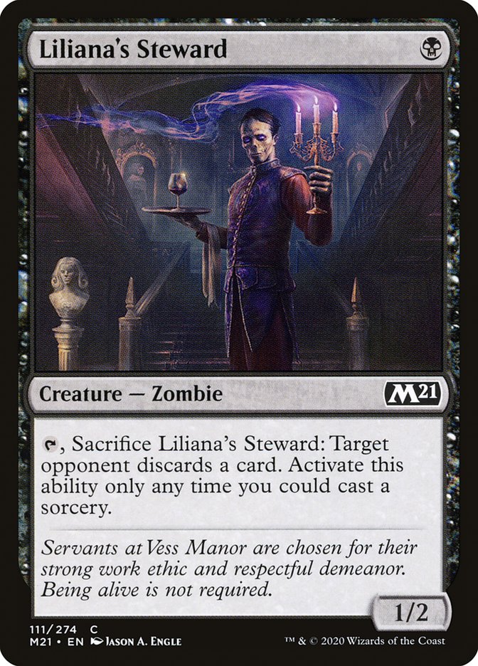 Liliana's Steward 111 (Core Set 2021) 