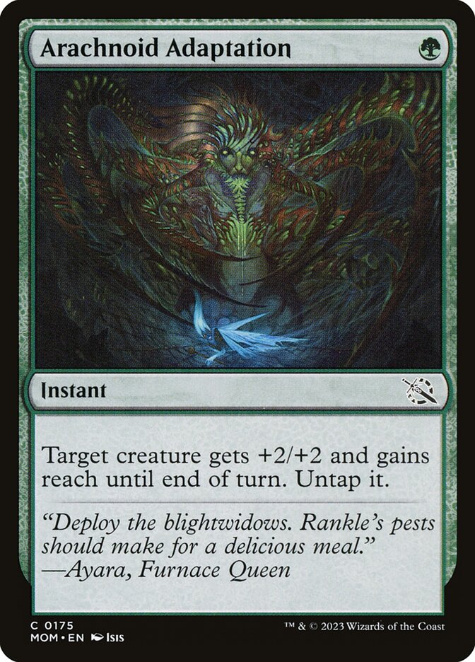 Arachnoid Adaptation 175/291 (March of the Machine)  - Foil