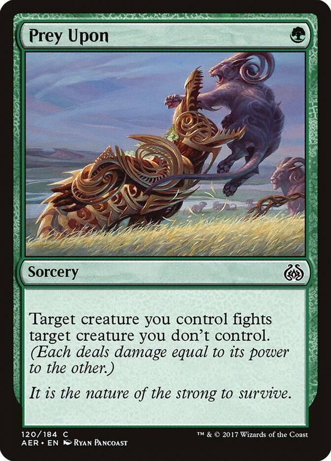 Prey Upon 120/184 (Aether Revolt) 