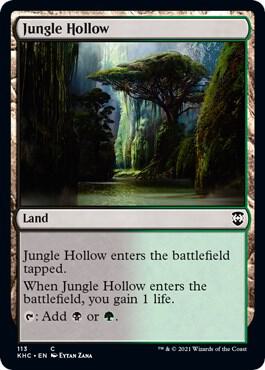 Jungle Hollow 113/1 (Commander: Kaldheim) 