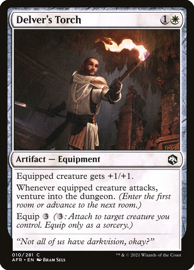 Delver's Torch 10 (Adventures in the Forgotten Realms)  - Foil