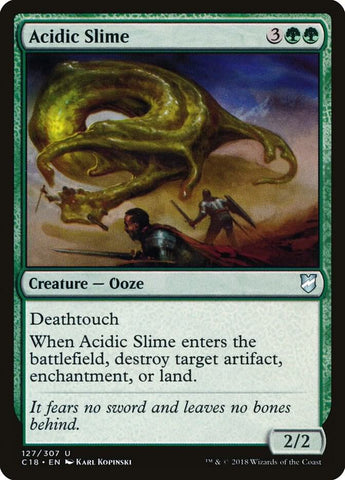 Acidic Slime 127/307 (Commander 2018) 
