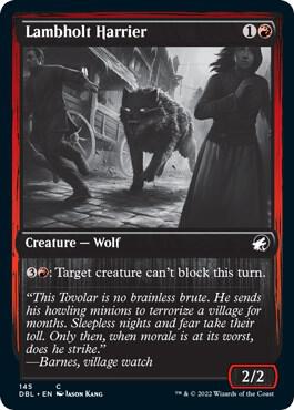 Lambholt Harrier 145/534 (Innistrad: Double Feature) 