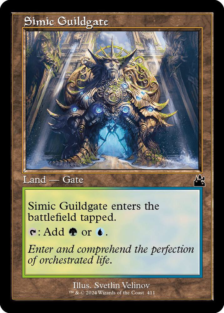 Simic Guildgate 411/291 (Ravnica Remastered)  - Retro
