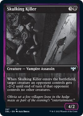 Skulking Killer 397/534 (Innistrad: Double Feature) 