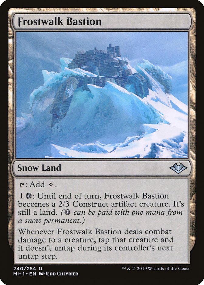Frostwalk Bastion 240/254 (Modern Horizons) 