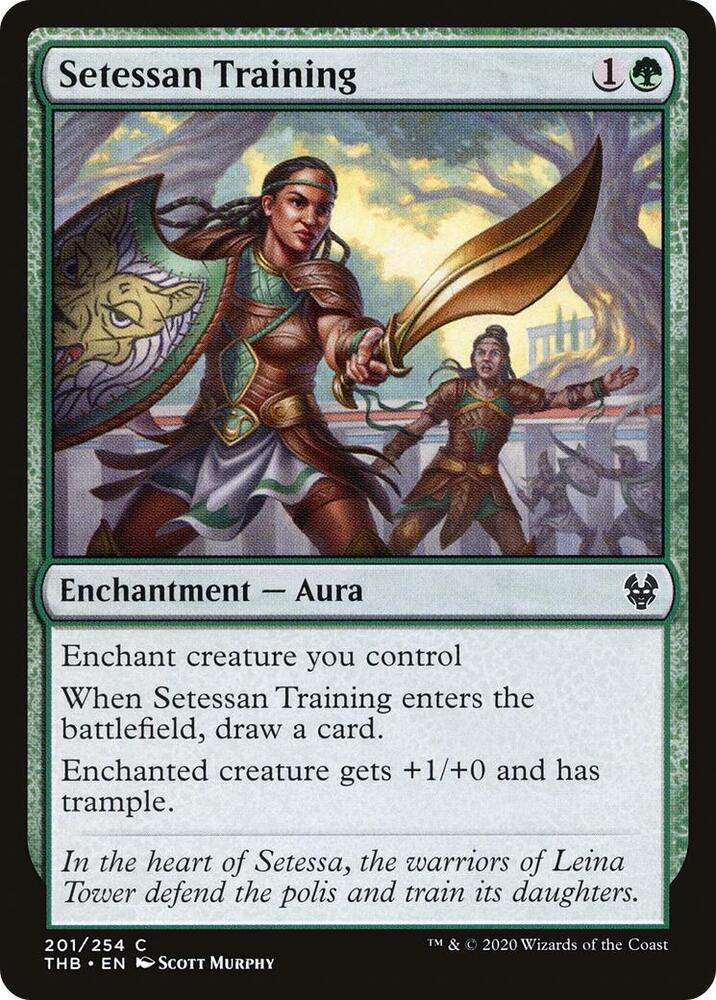 Setessan Training 201/254 (Theros Beyond Death) 
