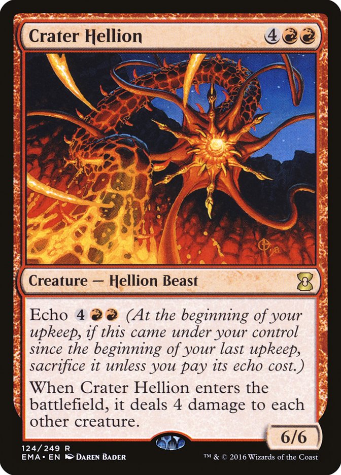 Crater Hellion 124/249 (Eternal Masters) 