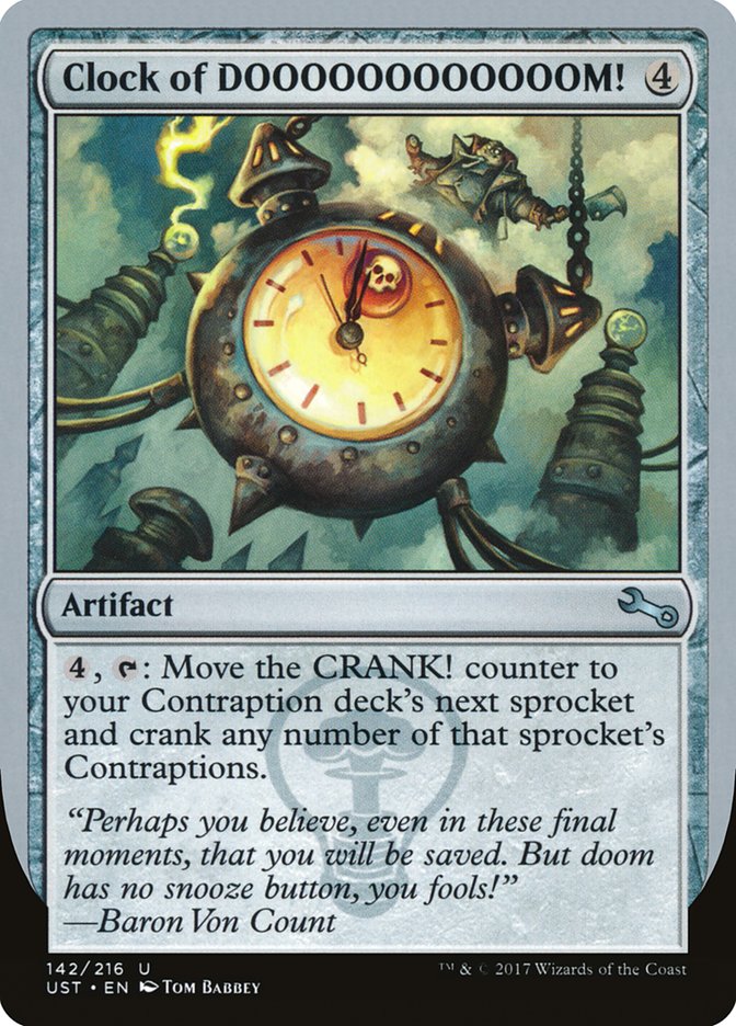 Clock of DOOOOOOOOOOOOM! 142/216 (Unstable) 